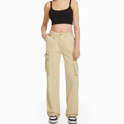Cargo Pants met Verstelbare Taille – Stijlvol en Functioneel – Daxira