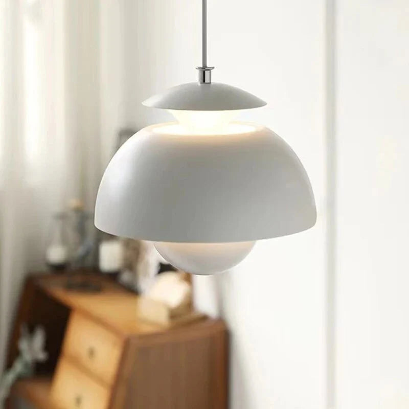 Moderne Scandinavische LED Hanglamp | Minimalistisch Design voor Eettafel, Keuken of Woonkamer – NordGlow Pendant