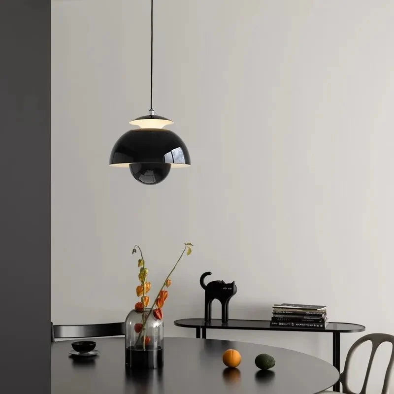Moderne Scandinavische LED Hanglamp | Minimalistisch Design voor Eettafel, Keuken of Woonkamer – NordGlow Pendant
