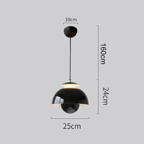 Moderne Scandinavische LED Hanglamp | Minimalistisch Design voor Eettafel, Keuken of Woonkamer – NordGlow Pendant