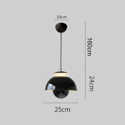 Moderne Scandinavische LED Hanglamp | Minimalistisch Design voor Eettafel, Keuken of Woonkamer – NordGlow Pendant