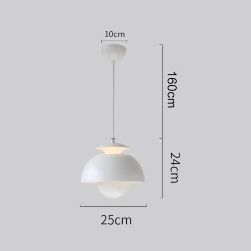 Moderne Scandinavische LED Hanglamp | Minimalistisch Design voor Eettafel, Keuken of Woonkamer – NordGlow Pendant