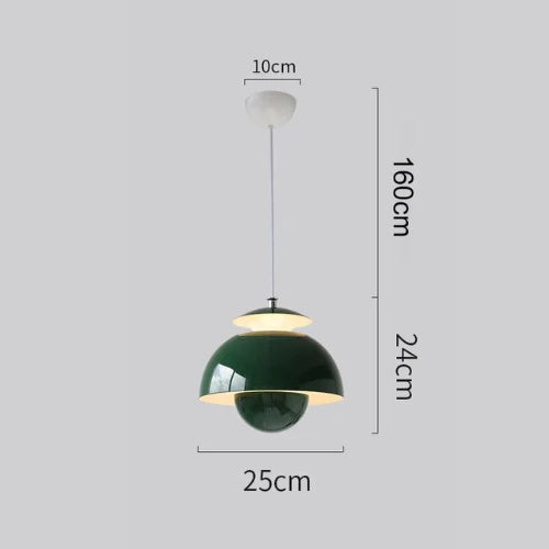 Moderne Scandinavische LED Hanglamp | Minimalistisch Design voor Eettafel, Keuken of Woonkamer – NordGlow Pendant