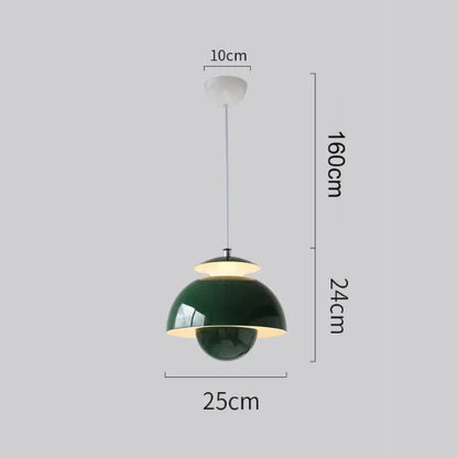Moderne Scandinavische LED Hanglamp | Minimalistisch Design voor Eettafel, Keuken of Woonkamer – NordGlow Pendant