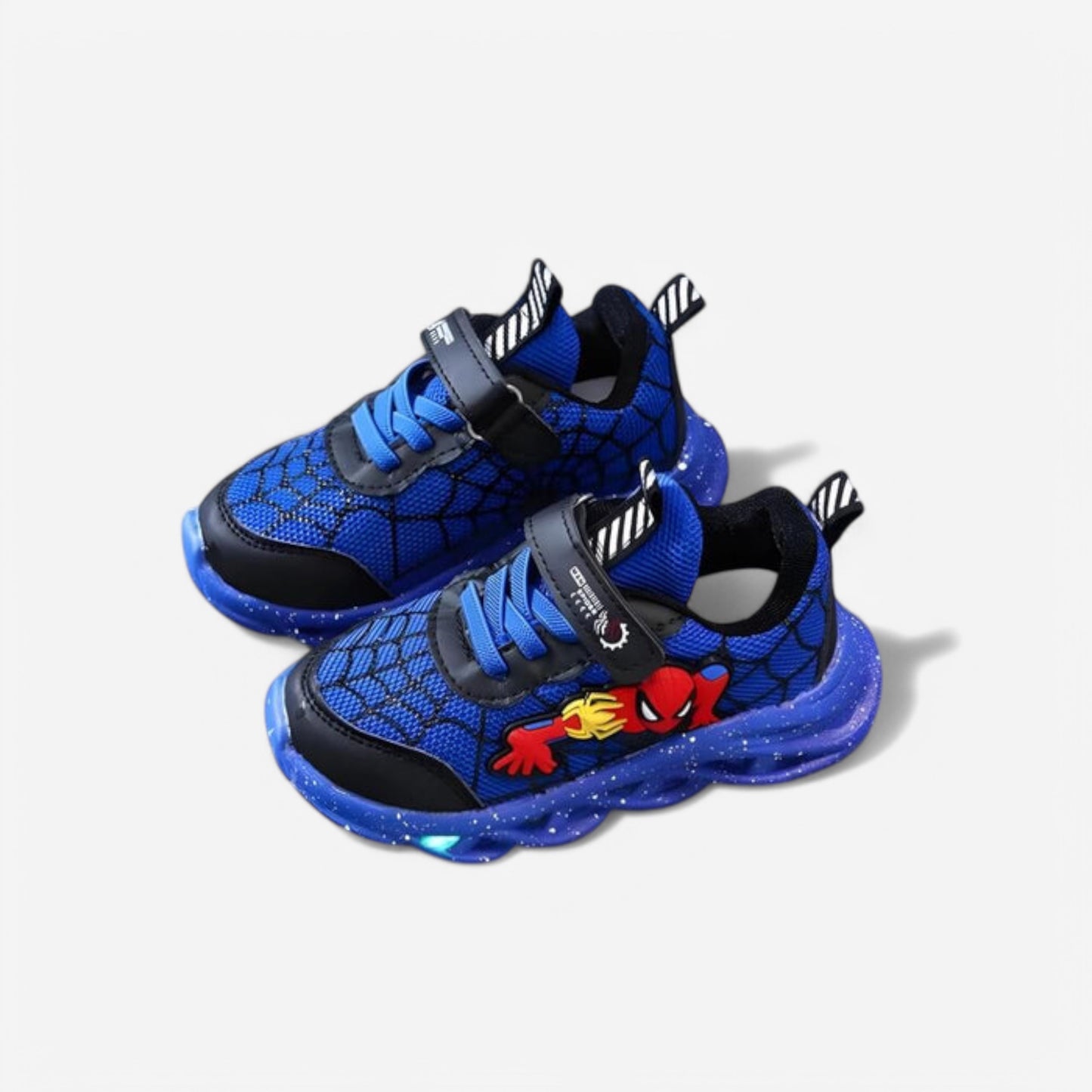 Superheld LED Sneaker – Stoere Kinderschoenen met Lichtjes – Max