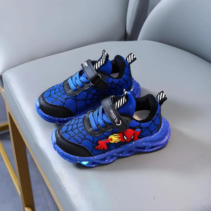 Superheld LED Sneaker – Stoere Kinderschoenen met Lichtjes – Max