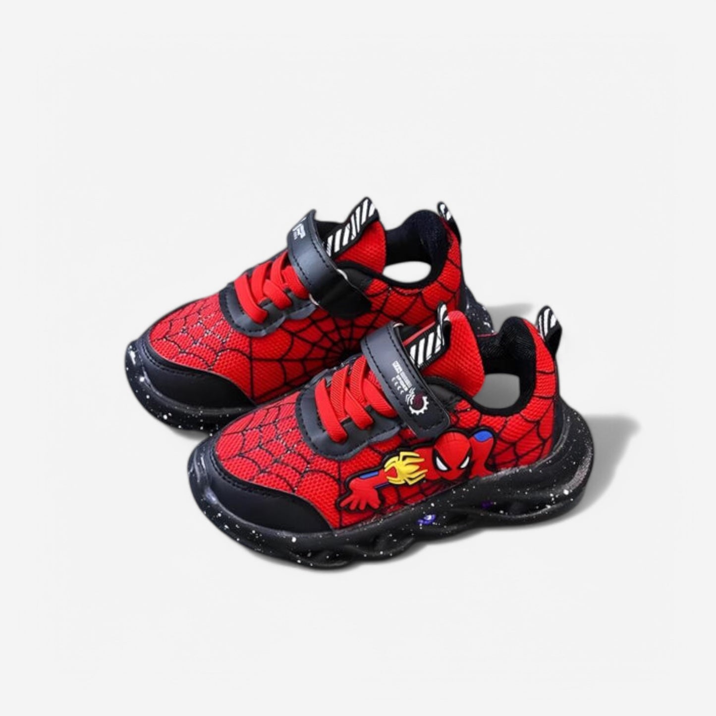 Superheld LED Sneaker – Stoere Kinderschoenen met Lichtjes – Max