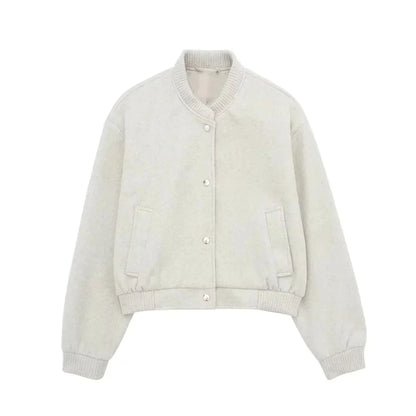 Stijlvolle Cropped Bomberjack | Warm