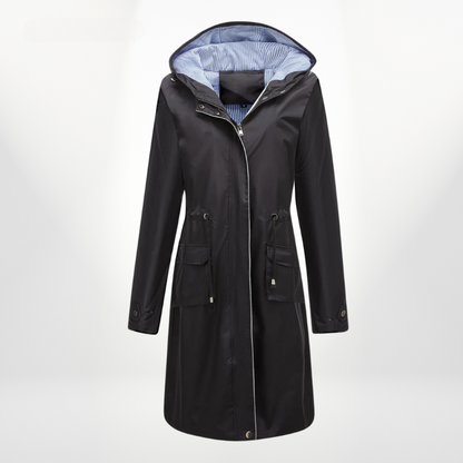 Trenchcoat Regenjas Met Capuchon | Lang