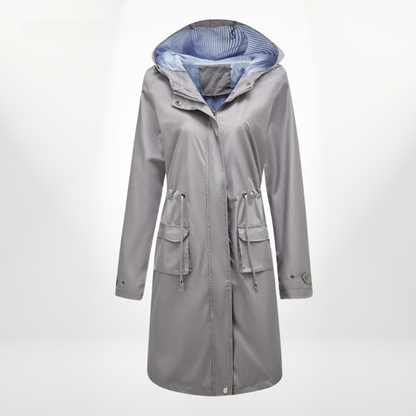 Trenchcoat Regenjas Met Capuchon | Lang