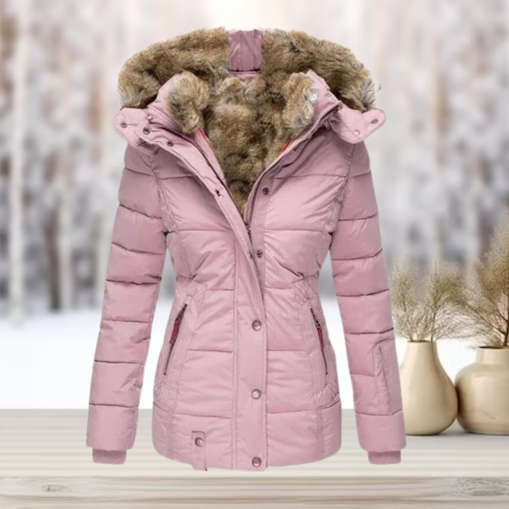 Stijlvolle Winterjas Met Capuchon | Warm