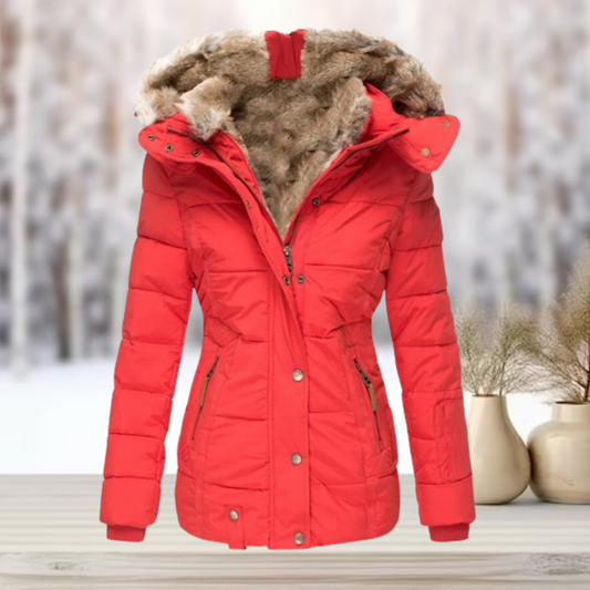 Stijlvolle Winterjas Met Capuchon | Warm
