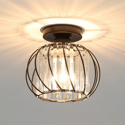 Nordic Luxe Plafondlamp van Glas | Designlamp voor Hal, Gang of Overloop – ScandiLuxe Glow