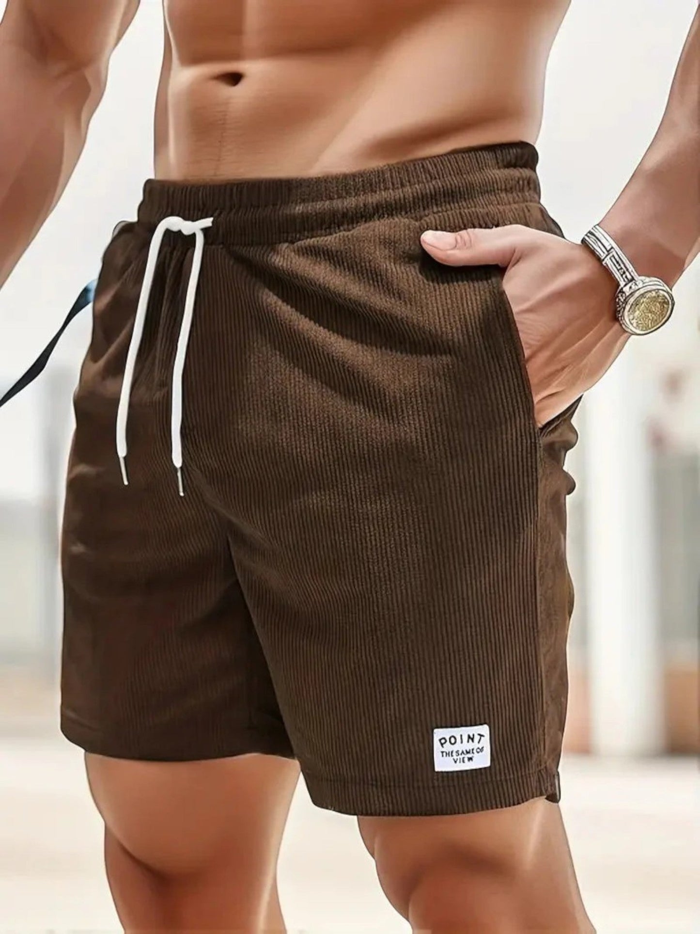 Thorne Heren Zwembroek | Casual Sneldrogende Zwemshort voor Zomer & Strand