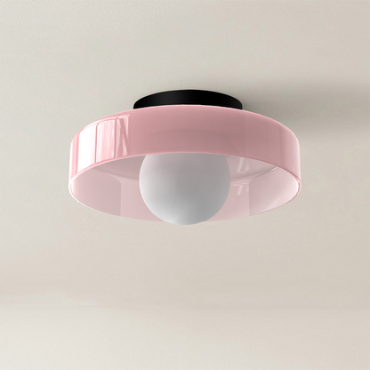 Moderne Ronde Flush Plafondlamp | Strakke LED Keukenlamp voor Plafondmontage – CleanCircle LED