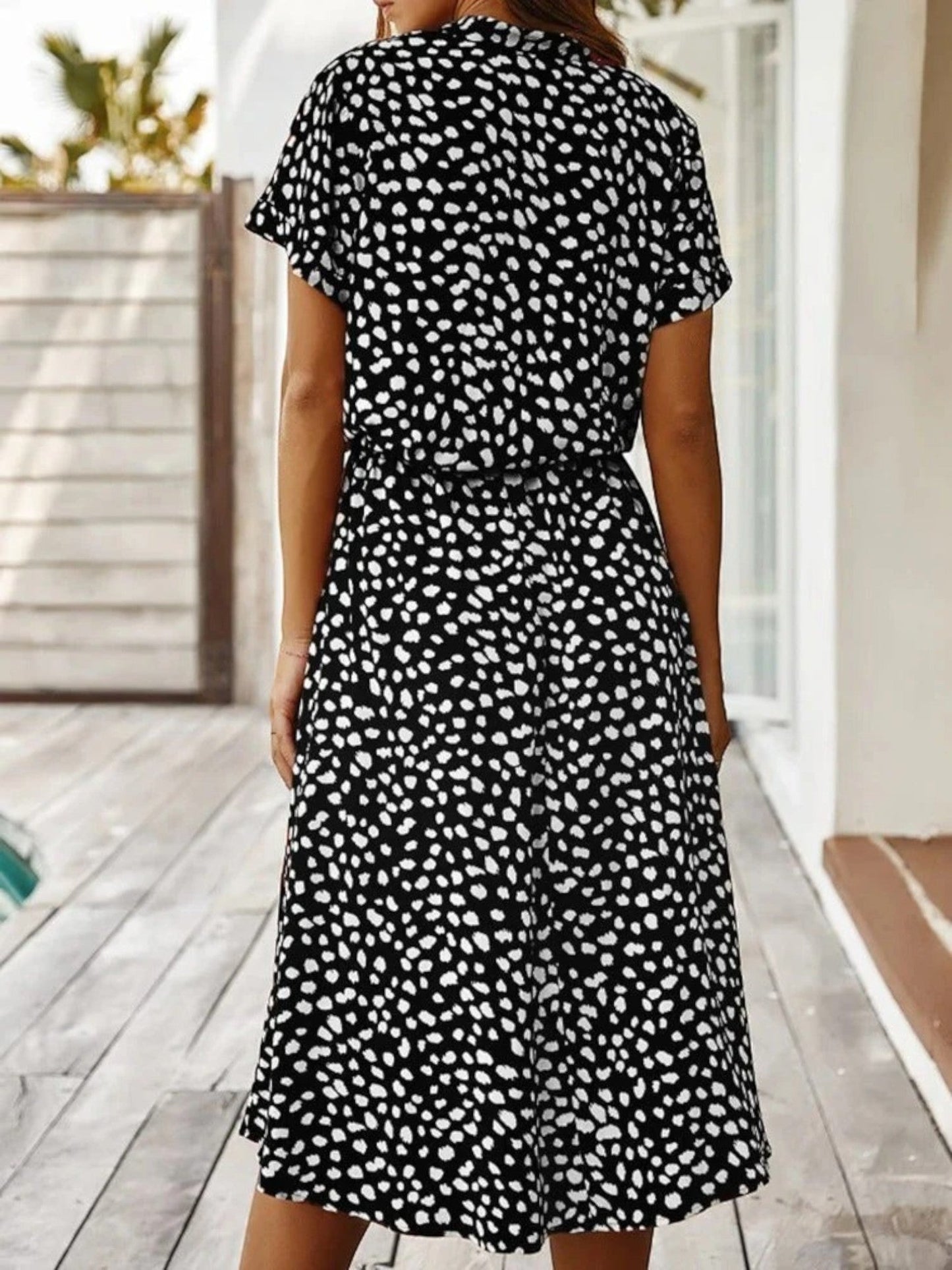 Zomerjurk met Print – Luchtig en Comfortabel voor Warme Dagen – Selina