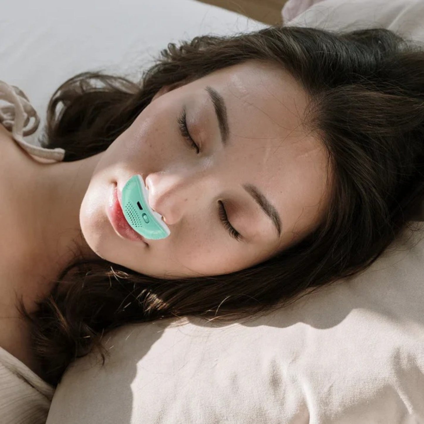 Micro CPAP Apparaat tegen Slaapapneu en Snurken – Somnix