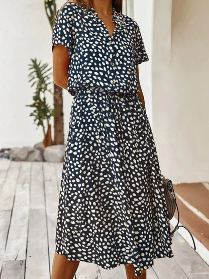 Zomerjurk met Print – Luchtig en Comfortabel voor Warme Dagen – Selina