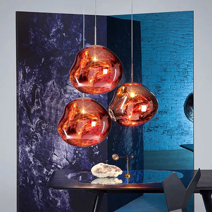 LunaLux Plafondlamp van Glas | Moderne Designlamp voor Woonkamer of Hal
