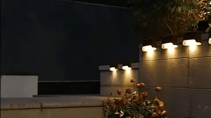 Draadloze Solar LED Wandlampen | Energiezuinige Buitenverlichting voor Tuin of Terras – SunAura Lights