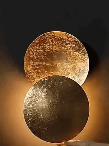 Eclipselamp voor aan de Muur | Sfeervolle Wandlamp met Zonsverduisteringseffect – EclipseGlow Light