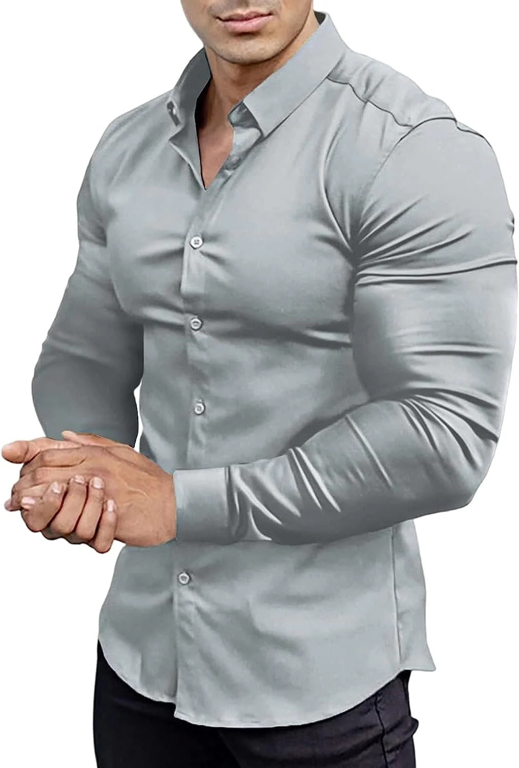 David – Slim Fit Herenoverhemd Voorjaar 2025 | Strijkvrij en Elegant Design