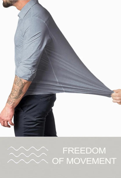 David – Slim Fit Herenoverhemd Voorjaar 2025 | Strijkvrij en Elegant Design