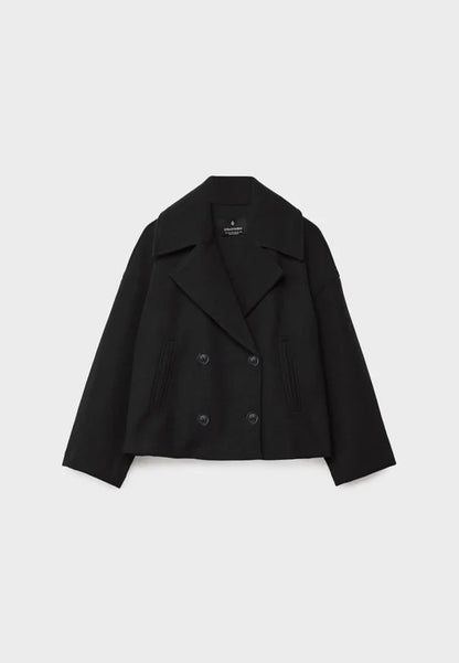Korte Damesblazer met Knoopsluiting – Elegant & Gevormd – DuoChic