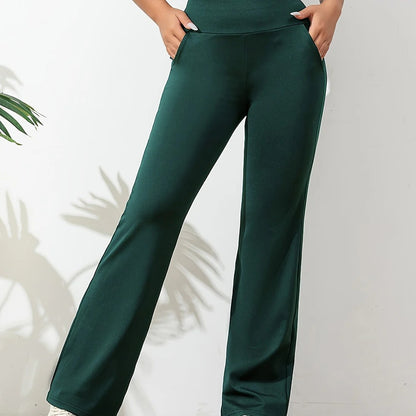 Dames Yogabroek Comfortabel en Elastisch | Hoge Taille Sportlegging voor Yoga, Fitness of Lounge – FlexAura