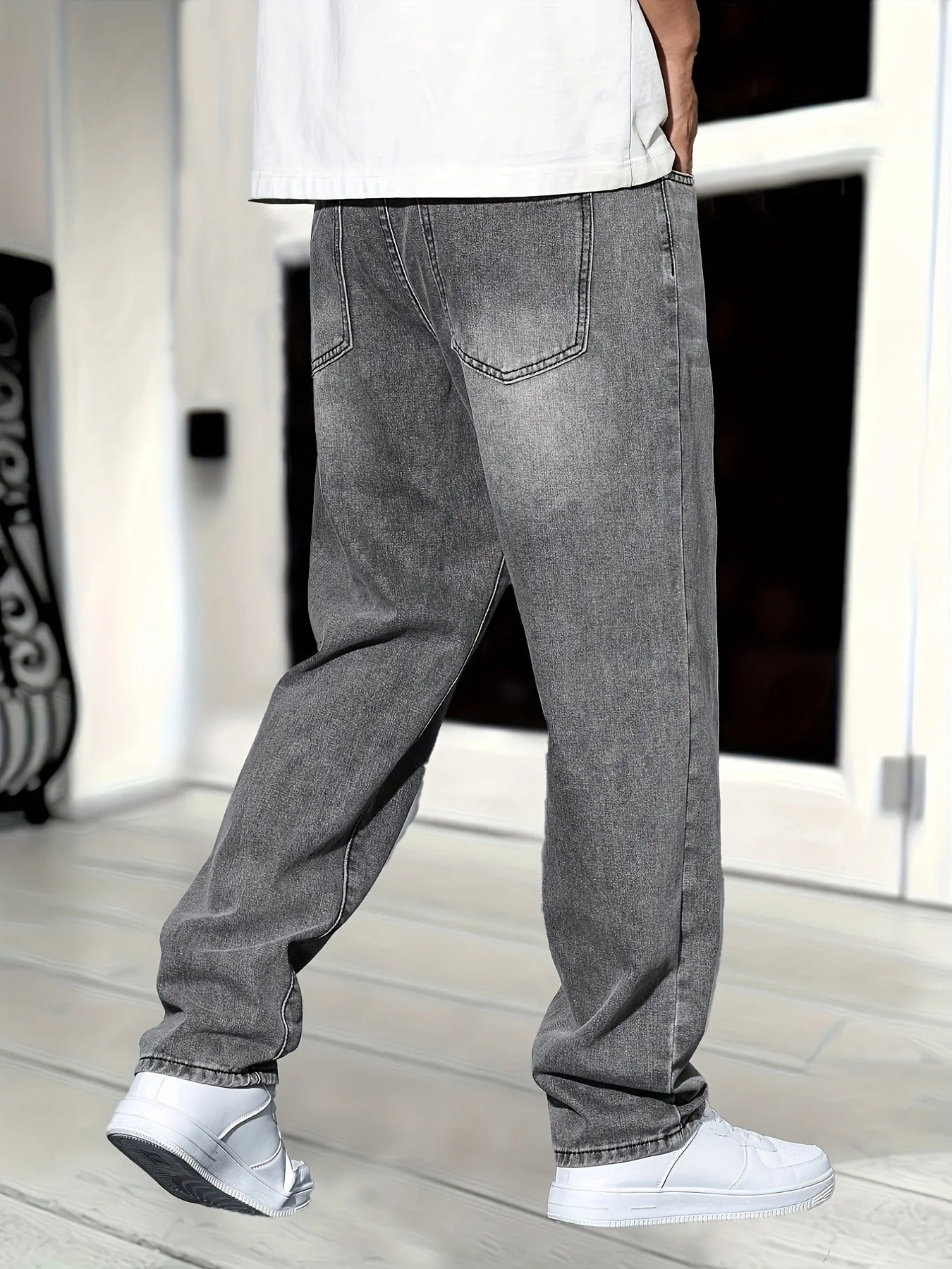 Klassieke Heren Jeans – Thijs | Denim Broek met Rechte Pasvorm en Comfortabele Stretch