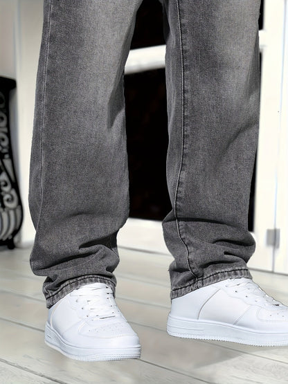 Klassieke Heren Jeans – Thijs | Denim Broek met Rechte Pasvorm en Comfortabele Stretch