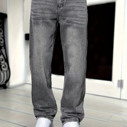 Klassieke Heren Jeans – Thijs | Denim Broek met Rechte Pasvorm en Comfortabele Stretch