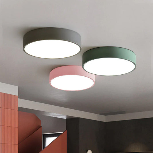 Ronde LED Plafondlamp | Strak Flush Mount Design voor Slaapkamer, Hal of Woonkamer – LumaRing LED