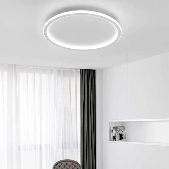 Ultradunne Ronde LED Plafondlamp | Modern Design voor Lage Plafonds – SlimGlow Ceiling Light