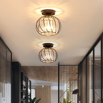 Nordic Luxe Plafondlamp van Glas | Designlamp voor Hal, Gang of Overloop – ScandiLuxe Glow