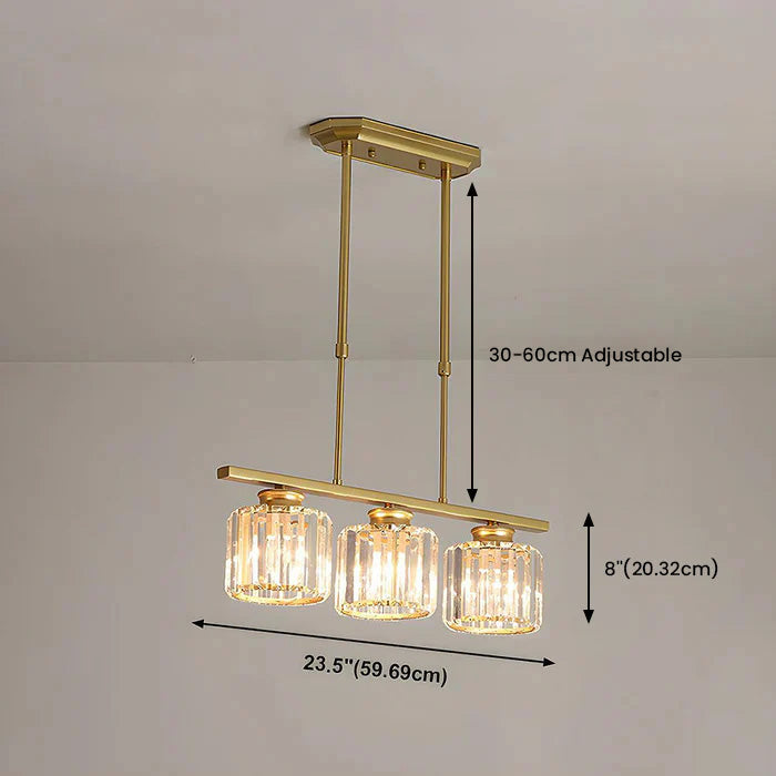 Moderne Art Deco Glazen Hanglampen | Stijlvolle Verlichting voor Keukeneiland of Eettafel – DecoGlow