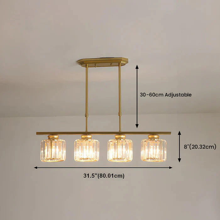 Moderne Art Deco Glazen Hanglampen | Stijlvolle Verlichting voor Keukeneiland of Eettafel – DecoGlow
