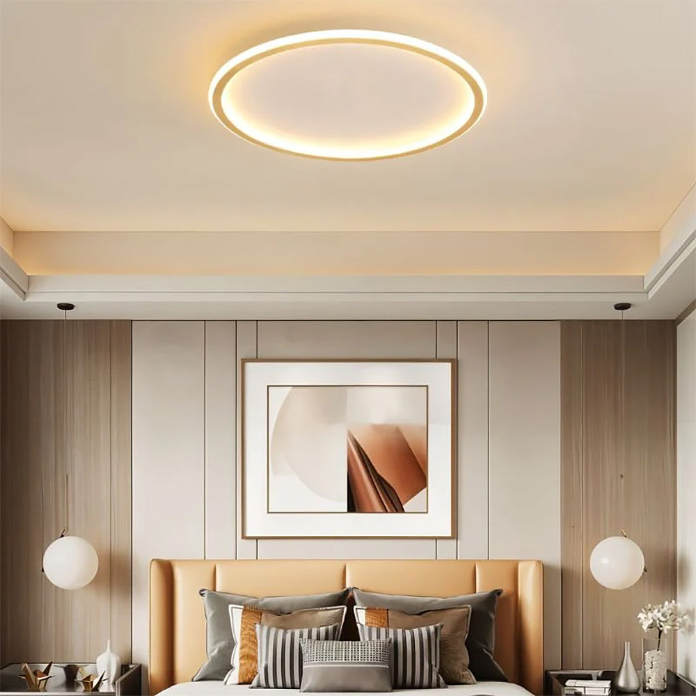 Ultradunne Ronde LED Plafondlamp | Modern Design voor Lage Plafonds – SlimGlow Ceiling Light
