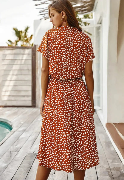 Zomerjurk Dames met Print | Luchtige en Comfortabele Jurk voor Warme Dagen