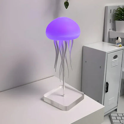 Slimme LED Kwallenlamp met Kleurrijke Verlichting | Bewegende Sfeerlamp met Realistisch Water Effect – JellyGlow Smart