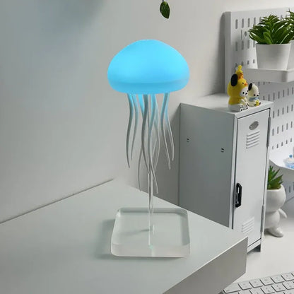 Slimme LED Kwallenlamp met Kleurrijke Verlichting | Bewegende Sfeerlamp met Realistisch Water Effect – JellyGlow Smart