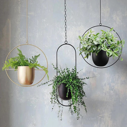 Minimalistische Muurplantenhanger | Moderne Wandhouder voor Planten, Kruiden of Bloempotten – WallBloom Hanger