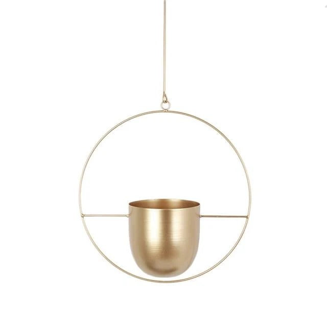 Minimalistische Muurplantenhanger | Moderne Wandhouder voor Planten, Kruiden of Bloempotten – WallBloom Hanger