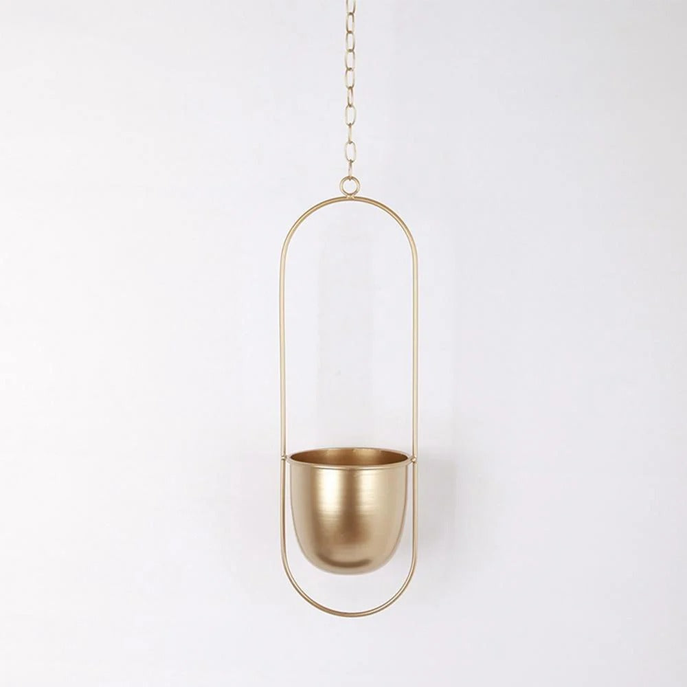 Minimalistische Muurplantenhanger | Moderne Wandhouder voor Planten, Kruiden of Bloempotten – WallBloom Hanger