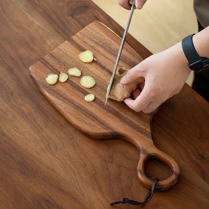 2-Pack Walnoot Houten Snijplanken | Duurzame & Stijlvolle Snij- en Serveerplanken voor de Keuken – NutraWood