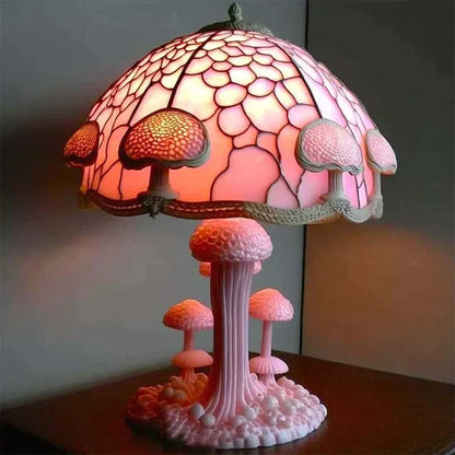 Glas-in-Lood Tafellamp | Prachtige en Rustgevende Sfeerverlichting met Klassiek Design – StainedGlow