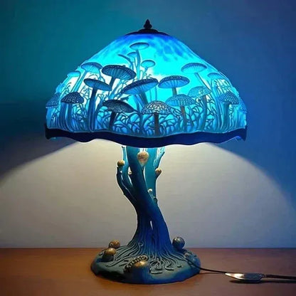 Glas-in-Lood Tafellamp | Prachtige en Rustgevende Sfeerverlichting met Klassiek Design – StainedGlow
